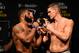 Tyron Woodley (left) and Stephen Thompson