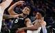 Trevon Bluiett (left).