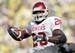 Oklahoma's Adrian Peterson was the first freshman to finish as the runner-up for the Heisman Trophy.