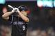 Matt Holliday hit two home runs during the Colorado Rockies' 18-17 win over the Florida Marlins on July 4, 2008.