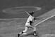 The Yankees removed Mickey Mantle (pictured) early in a seven-hour game, but replacement right fielder Jack Reed won the contest with the only home run of his career.