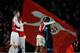 Bacary Sagna is embraced by a former team-mate.