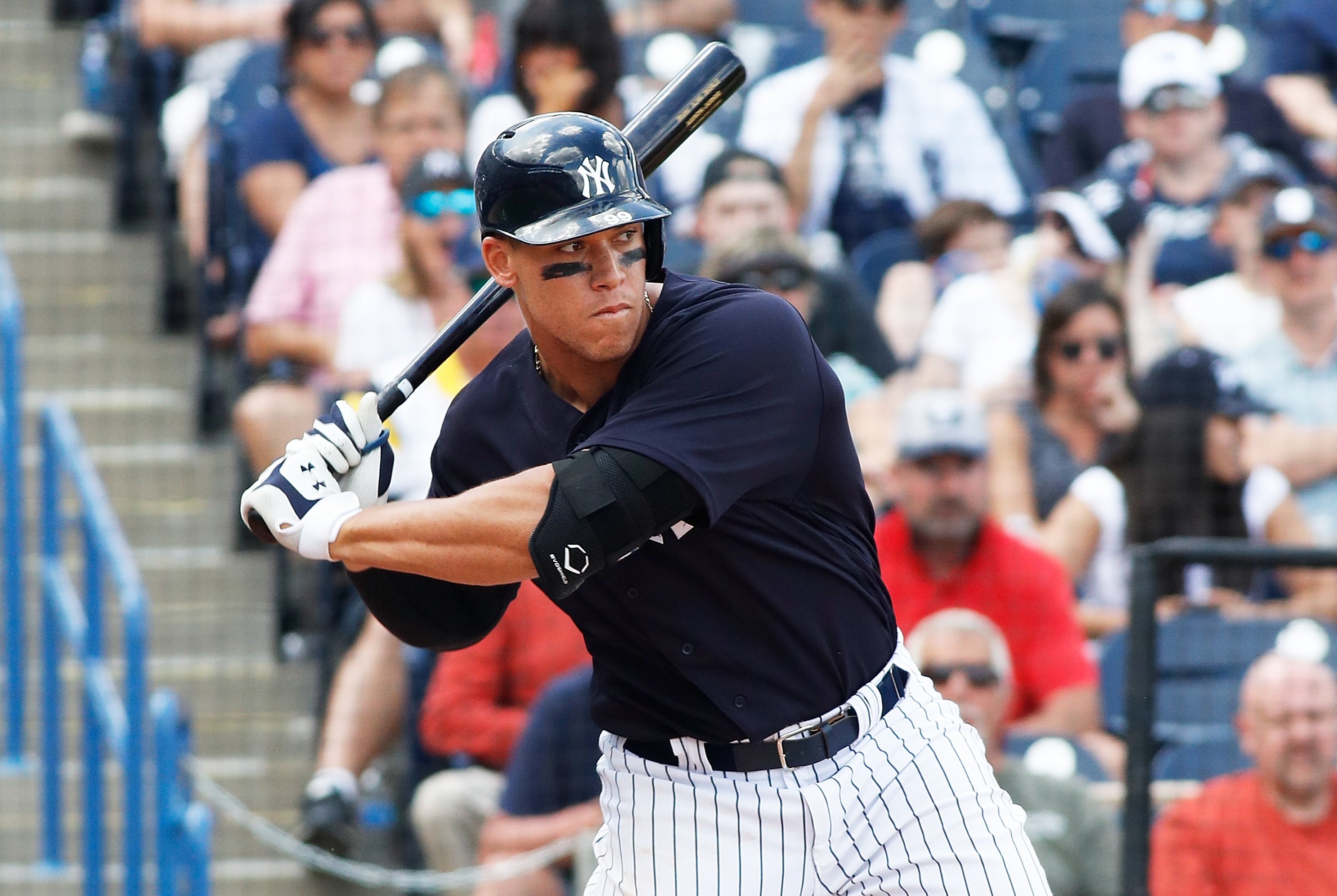 Kid Wearing Aaron Judge Shirt Given Aaron Judge Home Run Ball in  Tremendously Pure Clip