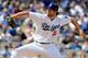 Los Angeles Dodgers left-hander Clayton Kershaw.