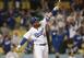 Los Angeles Dodgers third baseman Justin Turner.