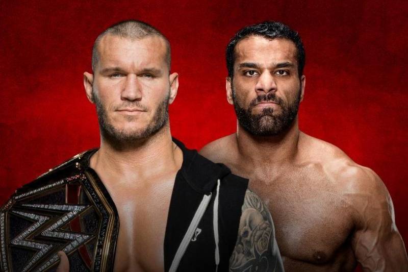Randy Orton will defend the WWE title against Jinder Mahal at Backlash.