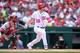 Adam Lind is raking in infrequent plate appearances against righties.