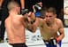 John Moraga (right) competed at UFC Fight Night 110.