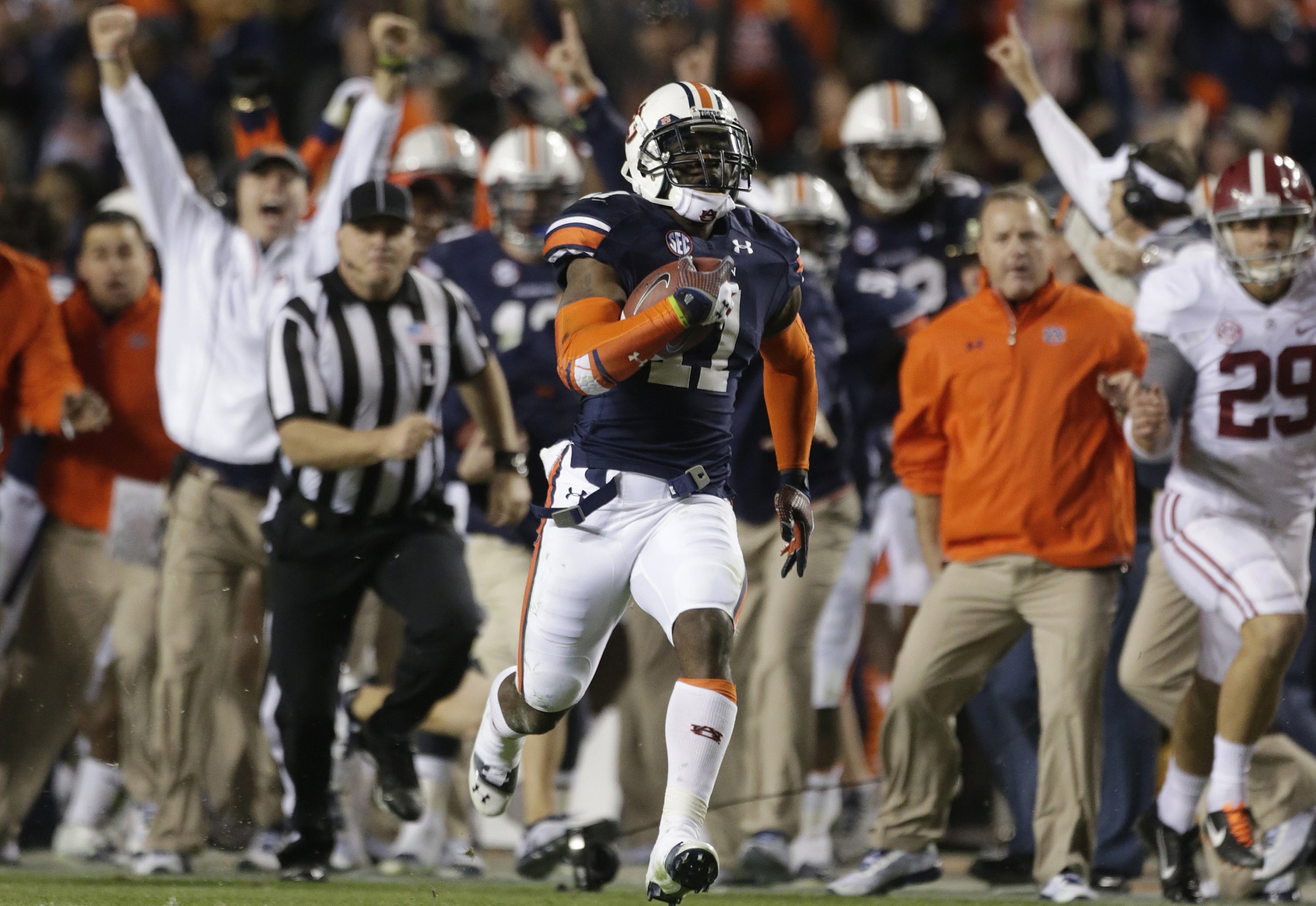 Kick Six, Two Years Later: Auburn's Chris Davis Jr. looks back at his  unforgettable touchdown - Sports Illustrated