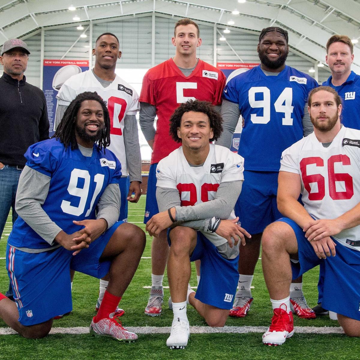 Realistic Expectations for New York Giants Rookies News, Scores