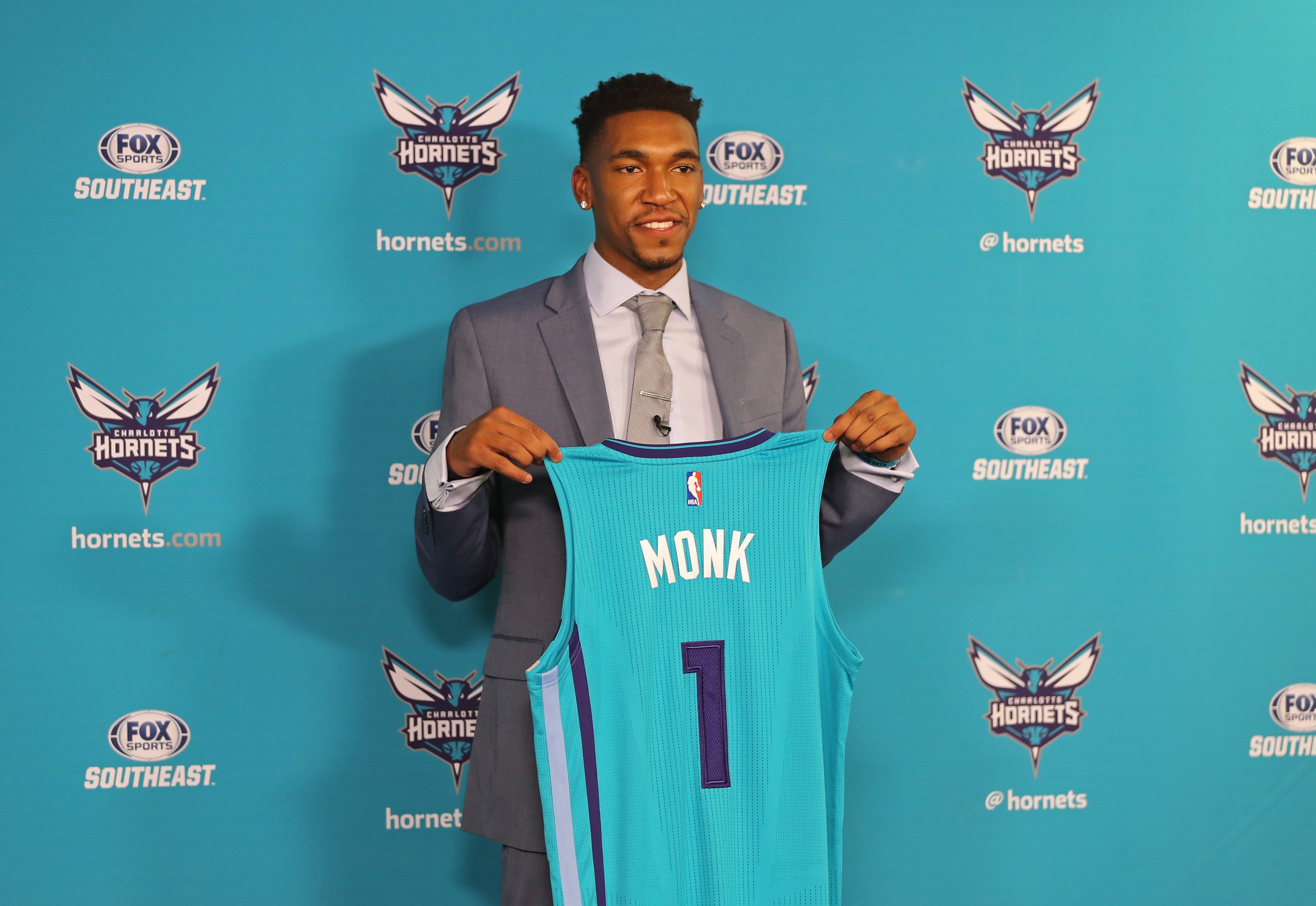 Youth Fanatics Branded Malik Monk Teal Charlotte Hornets Fast