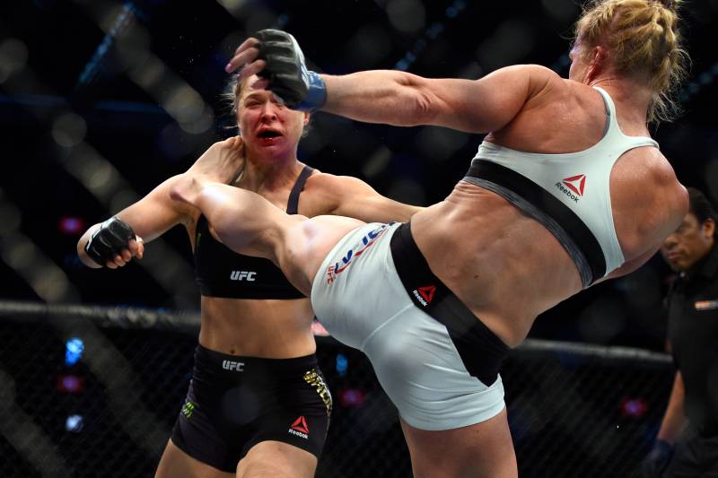 Holly Holm is the most successful boxing-to-MMA convert.