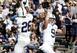 Saquon Barkley (26) and Trace McSorley (9)
