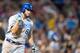 Mike Moustakas has hit 32 home runs this season.