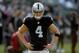 Derek Carr can't play defense, can he?