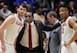Riley Norris (1), Dazon Ingram (12) and Avery Johnson