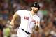 Sam Travis could occupy the short end of a first-base platoon next season.