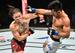 Teruto Ishihara (left) defeated Rolando Dy by decision.