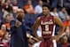 Malik Beasley and Leonard Hamilton