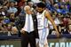 Joel Berry II and Roy Williams