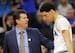 Steve Alford and Lonzo Ball