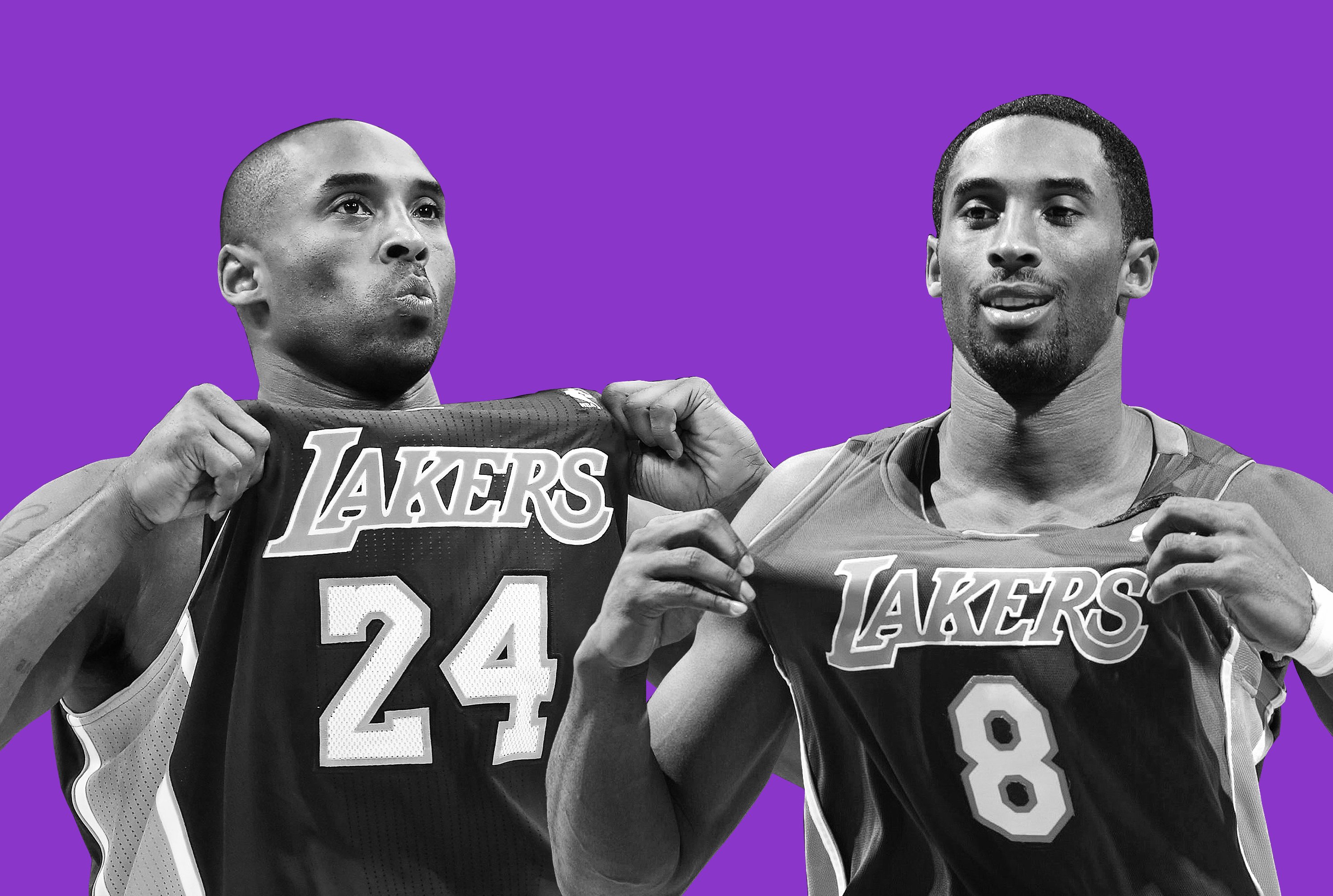 Compare The Pair – No. 8 Kobe Bryant vs No. 24 Kobe Bryant