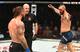 Mike Perry (left) and Santiago Ponzinibbio