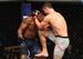 Alessio Di Chirico (right) knocked out Oluwale Bamgbose during the evening's undercard.