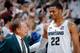 Tom Izzo and Miles Bridges