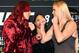 Cris "Cyborg" Justino (left) and Holly Holm