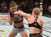 Shevchenko (right) hits Priscila Cachoeira