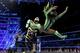 Naomi hits Goldust with the Rear View.