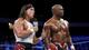 Chad Gable with his tag team partner Shelton Benjamin.