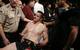 CB Dollaway was removed on a stretcher after receiving an illegal punch from Hector Lombard.
