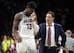 Deandre Ayton and Sean Miller