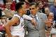 Jalen Brunson and Jay Wright