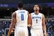 Dedric Lawson (1) and K.J. Lawson (0)