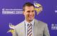The Vikings need to solidify the line in front of new quarterback Kirk Cousins.