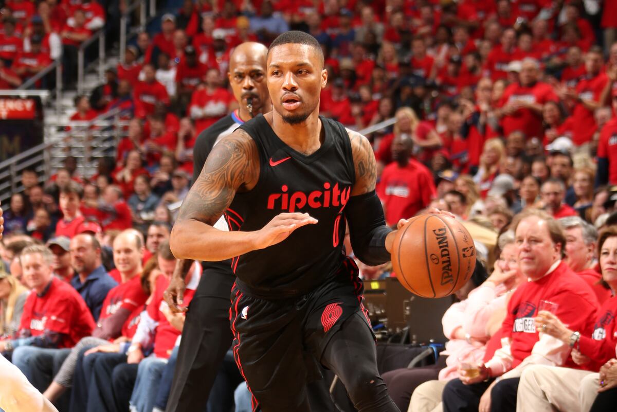 damian lillard time      thursday nba playoff