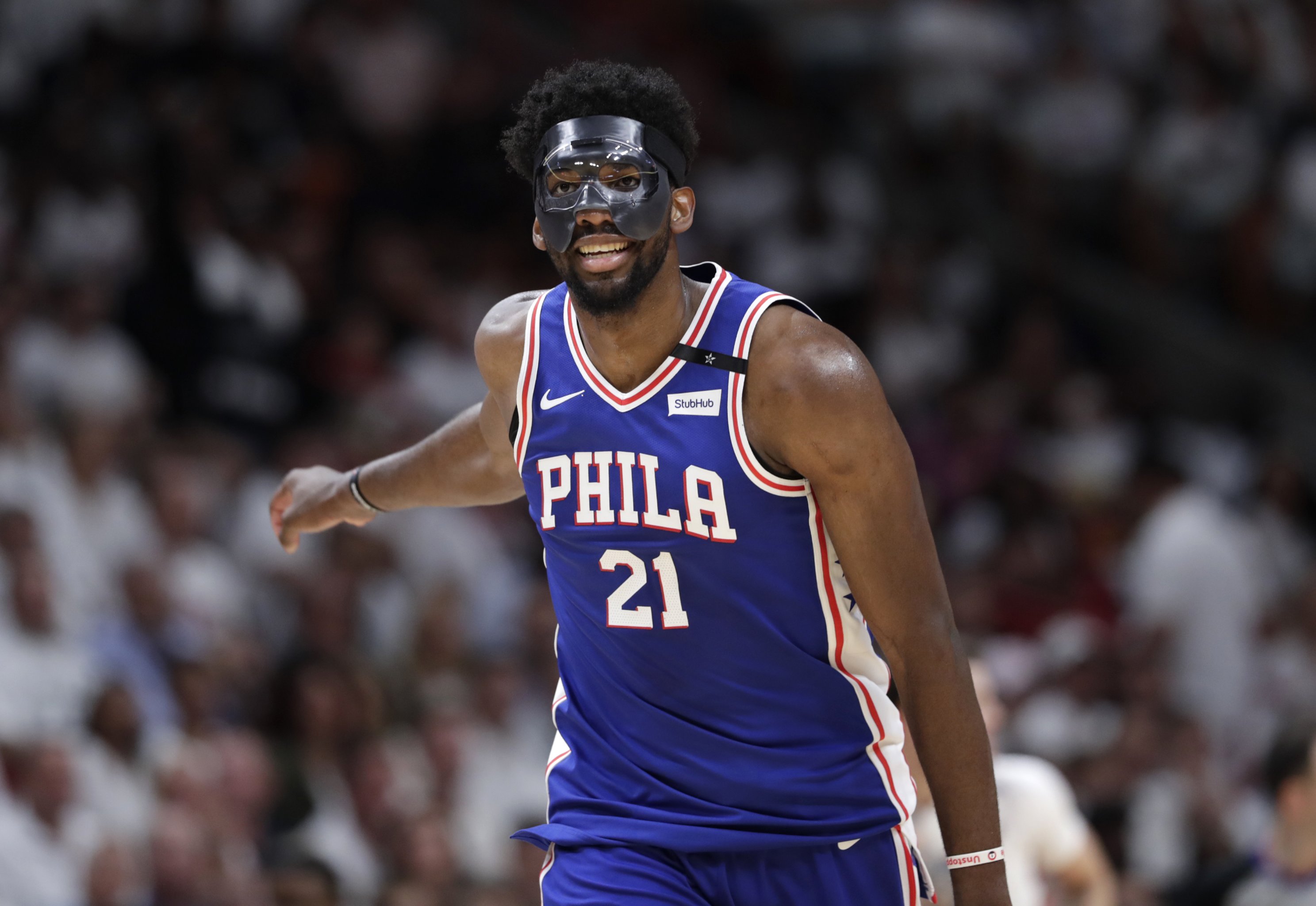 NBA Players Wearing Protective Masks