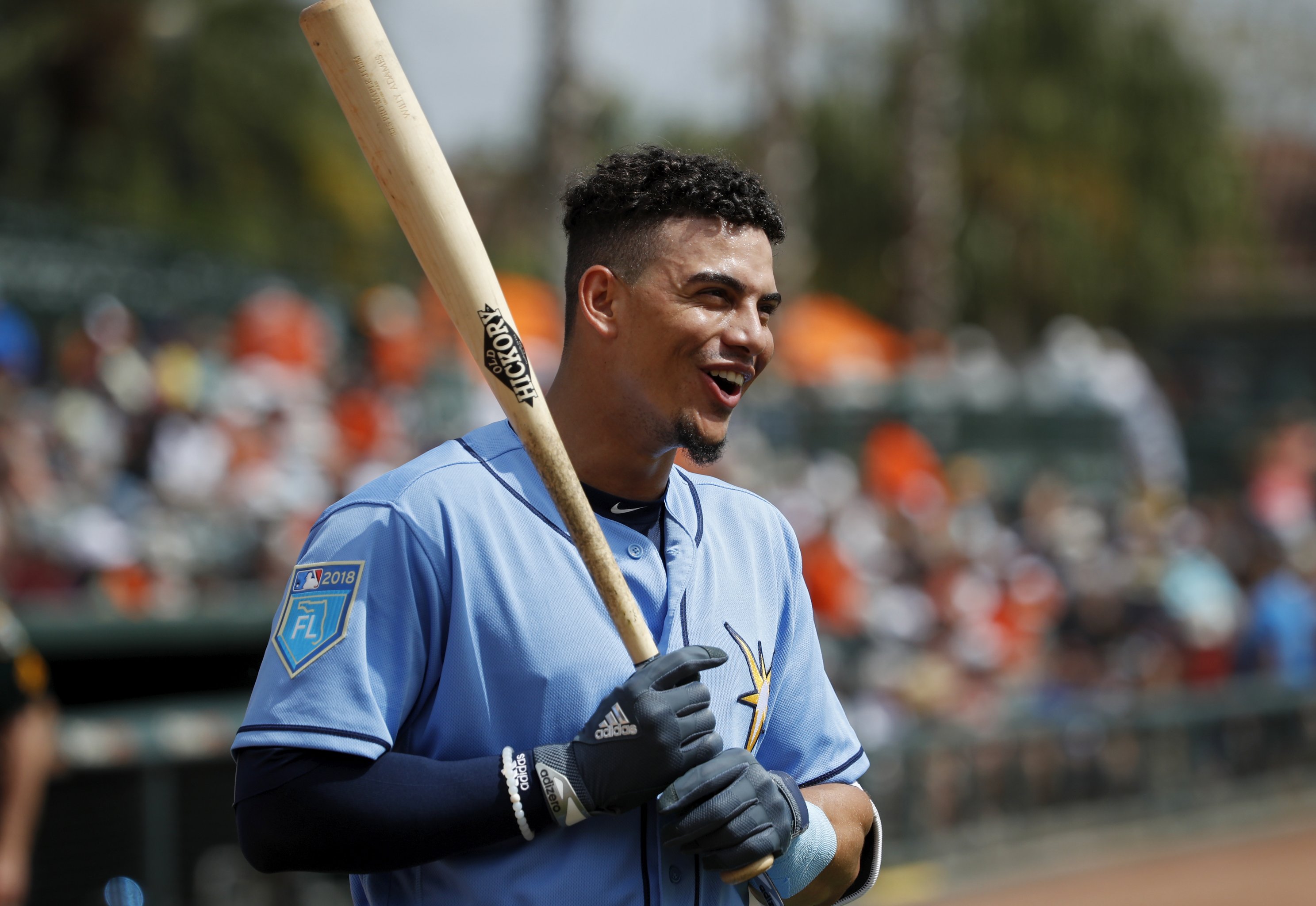 Willy Adames is ready to join the Rays in 2018, whenever that may