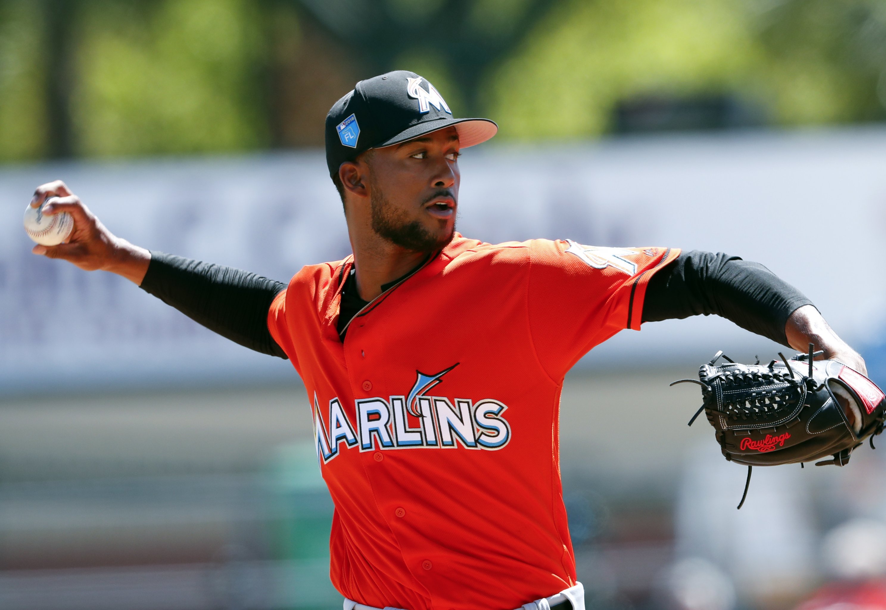 Marlins Monte Harrison relates to Kyler Murray