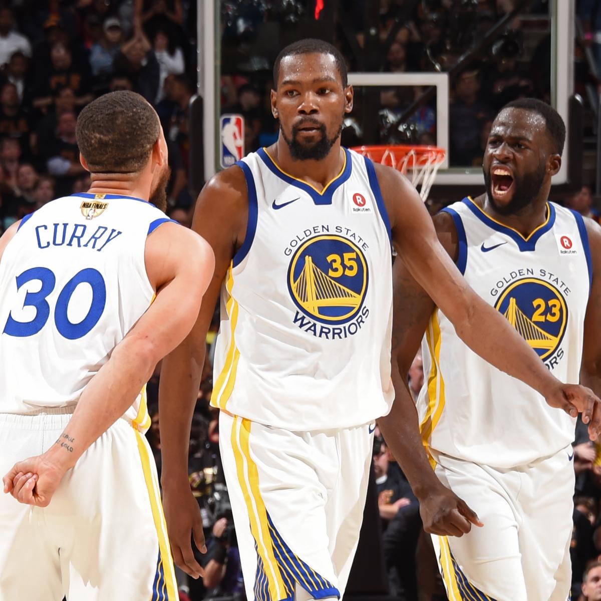 Ranking Warriors' Most Valuable Players Throughout the Playoffs News