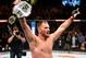 Heavyweight champ Stipe Miocic (above) faces light heavyweight champ Daniel Cormier in the main event of the evening.