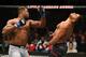 Francis Ngannou (left) will look to rebound from his loss to Stipe Miocic with a KO victory.