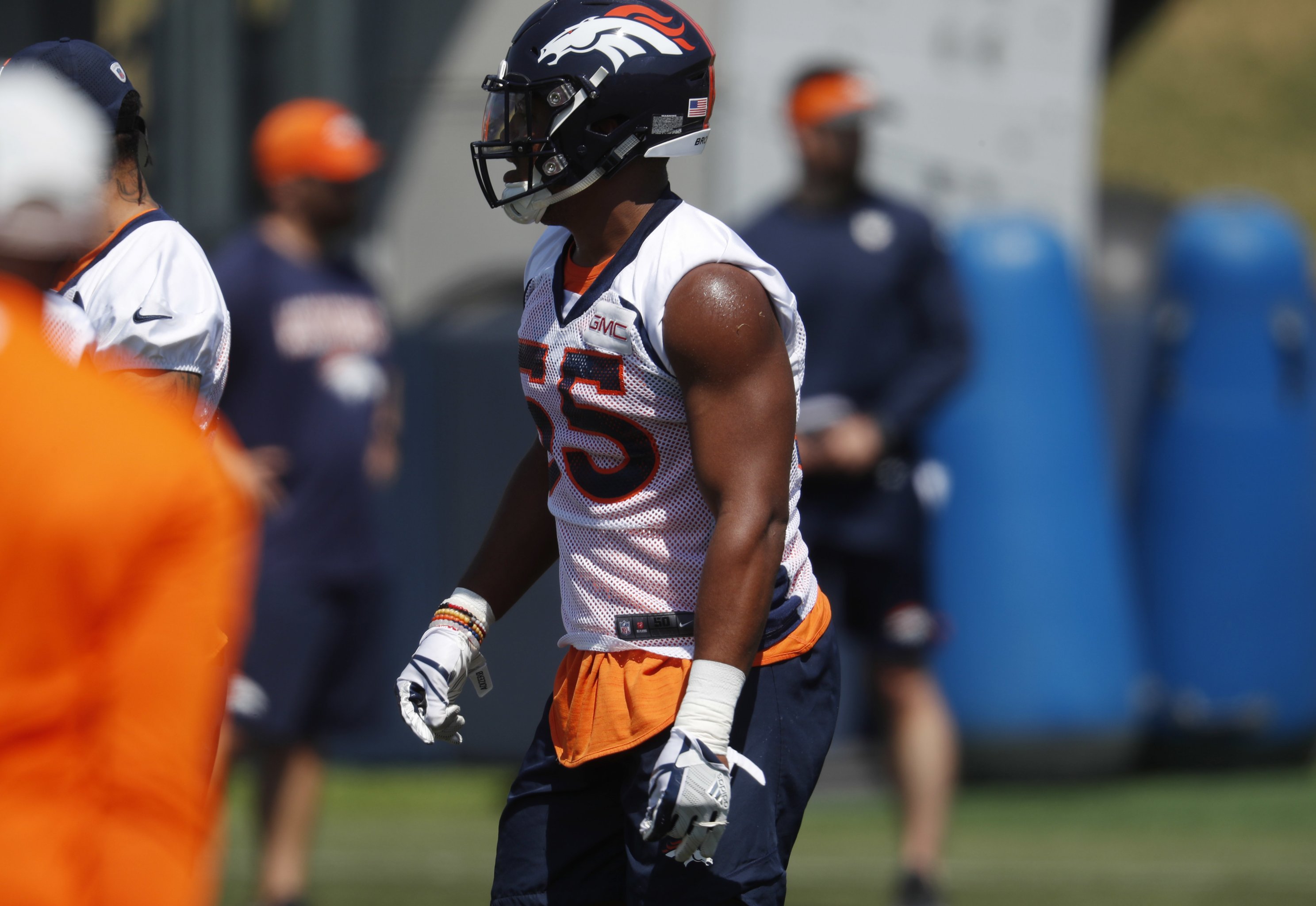 Jewell of a rookie: Fourth-round pick from Iowa turning heads at Broncos'  OTAs