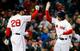 J.D. Martinez (L) and Mookie Betts (R) will be there.