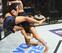 Cat Zingano (right) takes down Marion Reneau.