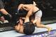 Chad Mendes (top) finishes Myles Jury.
