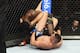 Niko Price (bottom) knocked out Randy Brown.